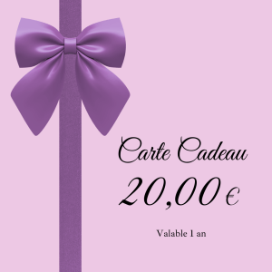 Carte cadeau 20€