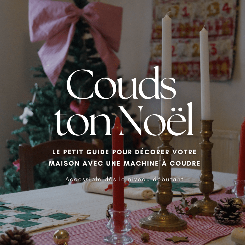 Couds ton Noël - patrons de couture