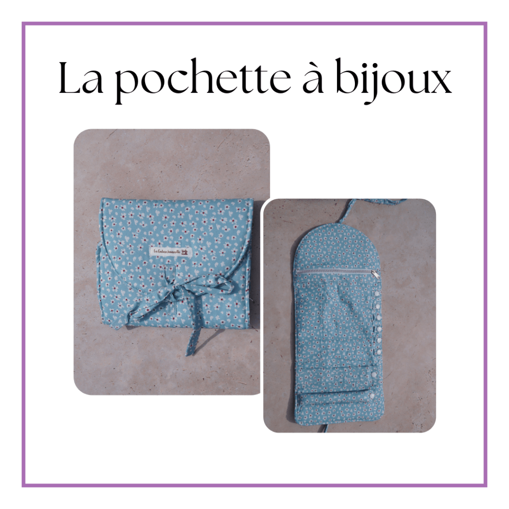 La pochette à bijoux - patron de couture